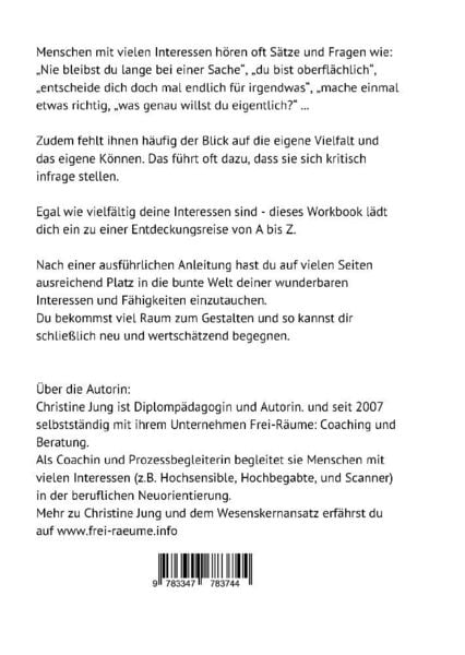 Produktbild: Das ABC meiner Interessen