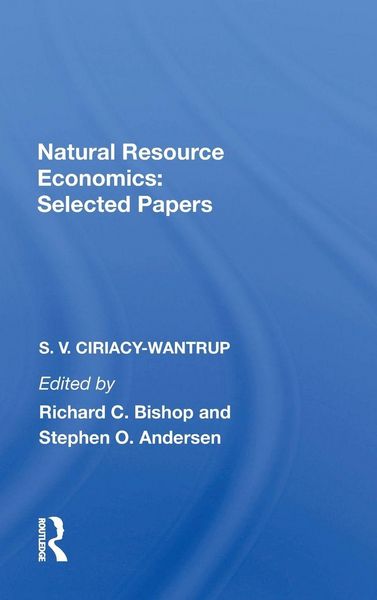 Produktbild: Natural Resource Economics