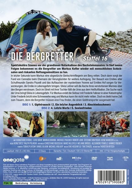 Die Bergretter - Staffel 16 [2 DVDs]