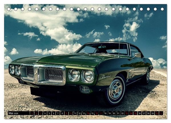 Produktbild: American Classic Cars (Tischkalender 2026 DIN A5 quer), CALVENDO Monatskalender