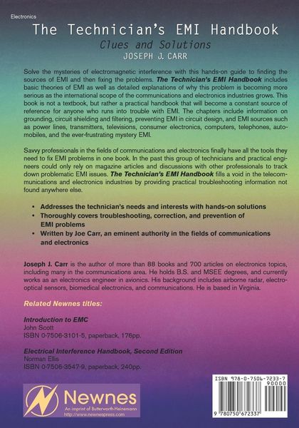 Produktbild: The Technician's EMI Handbook