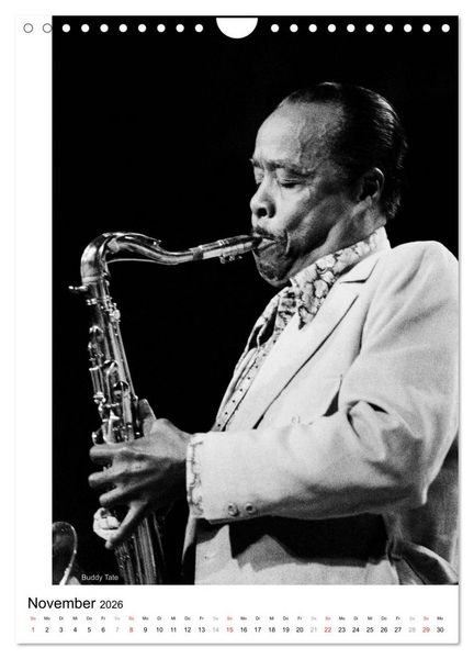 Produktbild: Jazz live (Wandkalender 2026 DIN A4 hoch), CALVENDO Monatskalender