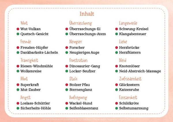 Produktbild: Gef&uuml;hle in Balance mit Kinderyoga