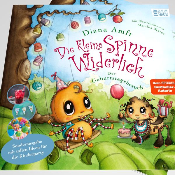 Produktbild: Die kleine Spinne Widerlich &ndash; Der Geburtstagsbesuch &ndash; Sonderausgabe mit tollen Ideen f&uuml;r die Kinderparty