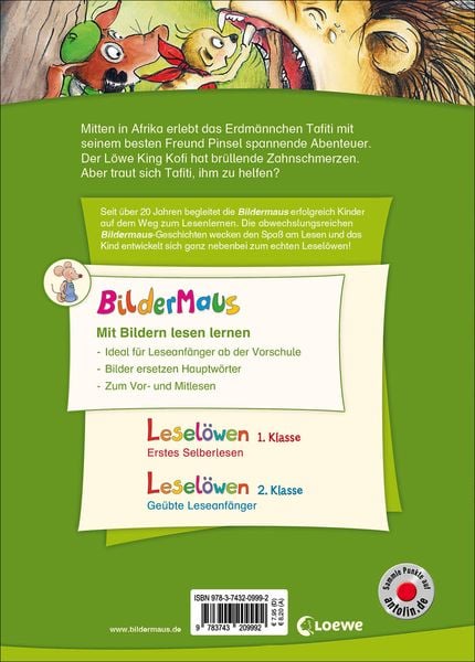 Produktbild: Bildermaus - Tafiti und der Löwe mit dem Wackelzahn