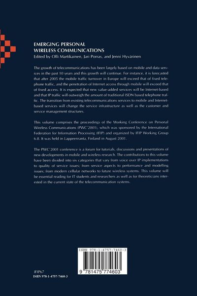 Produktbild: Emerging Personal Wireless Communications