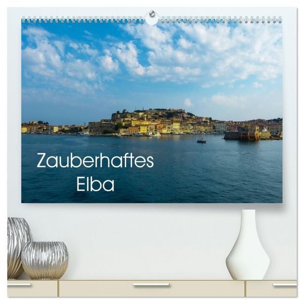 Produktbild: Zauberhaftes Elba (hochwertiger Premium Wandkalender 2026 DIN A2 quer), Kunstdruck in Hochglanz