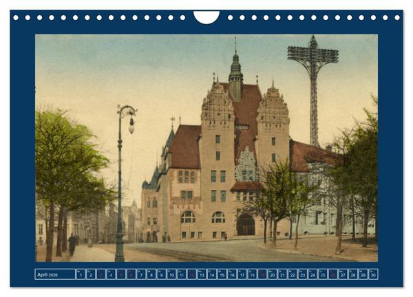 Produktbild: Historisches Bremen an der Weser von 1888 bis 1918 (Wandkalender 2026 DIN A4 quer), CALVENDO Monatskalender