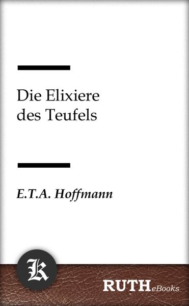 Produktbild: Die Elixiere des Teufels