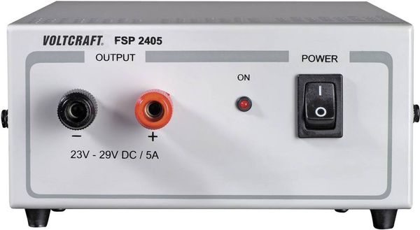 VOLTCRAFT FSP 2405 Labornetzgerät, Festspannung 24 - 29 V/DC 5A 145W Anzahl Ausgänge 1 x