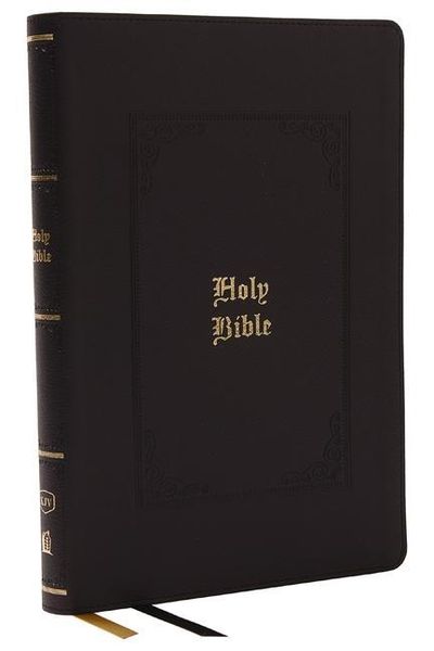 Produktbild: KJV Holy Bible: Giant Print Thinline Bible, Black Leathersoft, Red Letter, Comfort Print (Thumb Indexed): King James Version (Vintage Series)