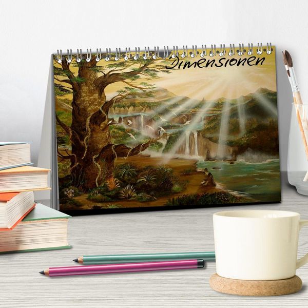 Produktbild: Dimensionen (Tischkalender 2026 DIN A5 quer), CALVENDO Monatskalender