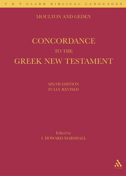 Produktbild: A Concordance to the Greek New Testament