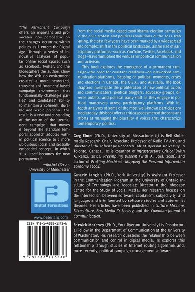 Produktbild: The Permanent Campaign