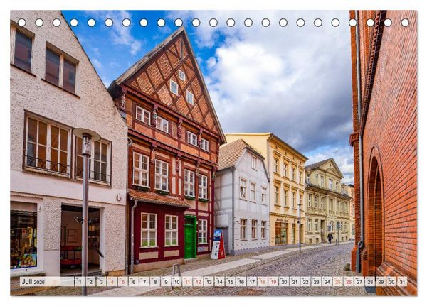 Produktbild: Perleberg Impressionen (Tischkalender 2026 DIN A5 quer), CALVENDO Monatskalender
