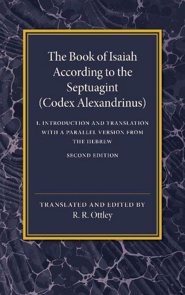 Produktbild: The Book of Isaiah According to the Septuagint