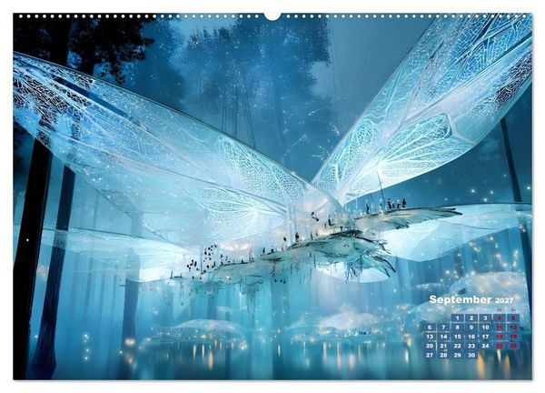Produktbild: Aerospira (Wandkalender 2027 DIN A2 quer), CALVENDO Monatskalender