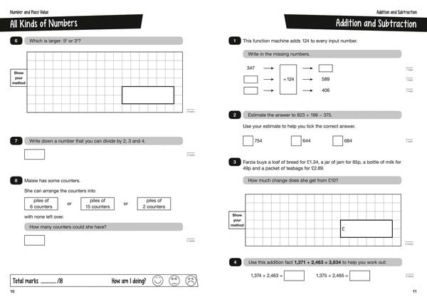 Produktbild: KS2 Maths Reasoning SATs Practice Question Book