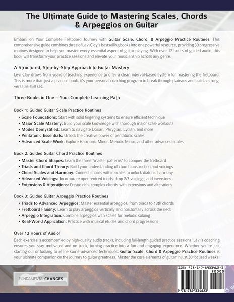 Produktbild: Guitar Scale, Chord & Arpeggio Practice Routines