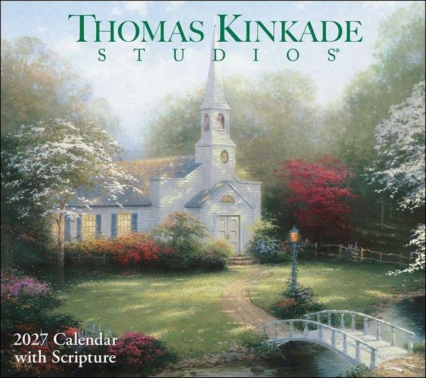 Produktbild: Thomas Kinkade Studios(r) 2027 Deluxe Wall Calendar with Scripture