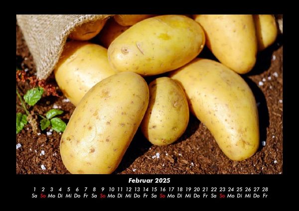 Produktbild: Gem&uuml;sekalender 2025 Fotokalender DIN A3
