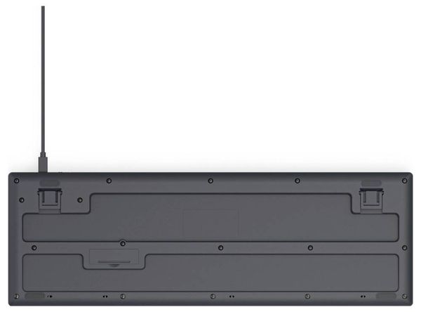 Produktbild: Hama CK-200 USB Tastatur Deutsch, QWERTZ Schwarz Multimediatasten