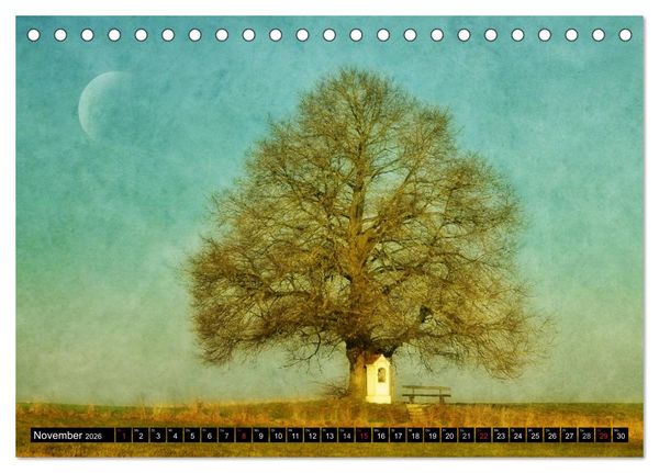 Produktbild: Traumwelten (Tischkalender 2026 DIN A5 quer), CALVENDO Monatskalender