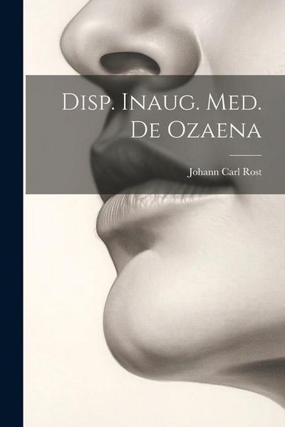 Produktbild: Disp. Inaug. Med. De Ozaena