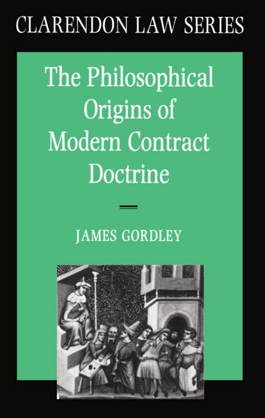 Produktbild: The Philosophical Origins of Modern Contract Doctrine