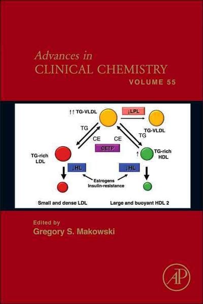 Produktbild: Advances in Clinical Chemistry 55