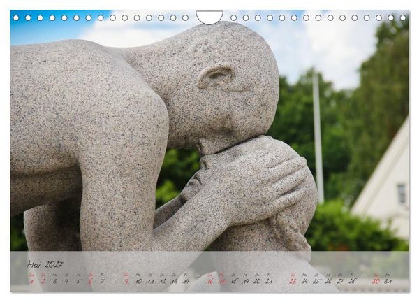 Produktbild: Vigeland (Wandkalender 2027 DIN A4 quer), CALVENDO Monatskalender
