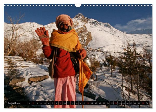 Produktbild: Nepal - Jomsom Trek (Wandkalender 2026 DIN A3 quer), CALVENDO Monatskalender