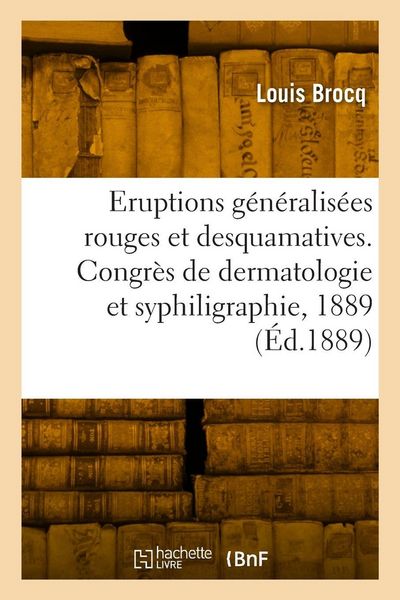 Produktbild: Note sur les &eacute;ruptions g&eacute;n&eacute;ralis&eacute;es rouges et desquamatives, communication