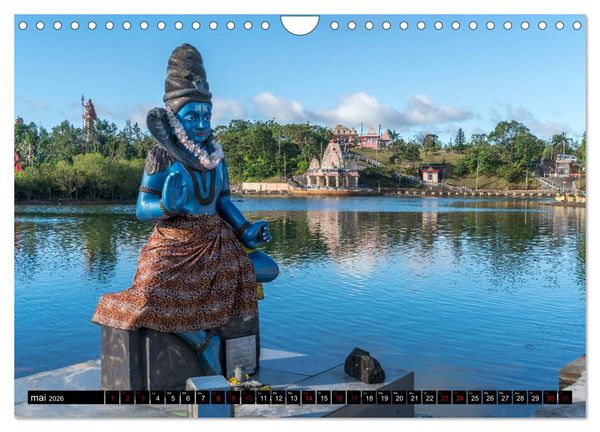 Produktbild: Maurice - l'Oc&eacute;an Indien (Calendrier mural 2026 DIN A4 vertical), CALVENDO calendrier mensuel