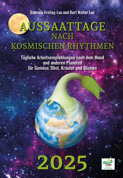 Produktbild: Aussaattage nach kosmischen Rhythmen 2025