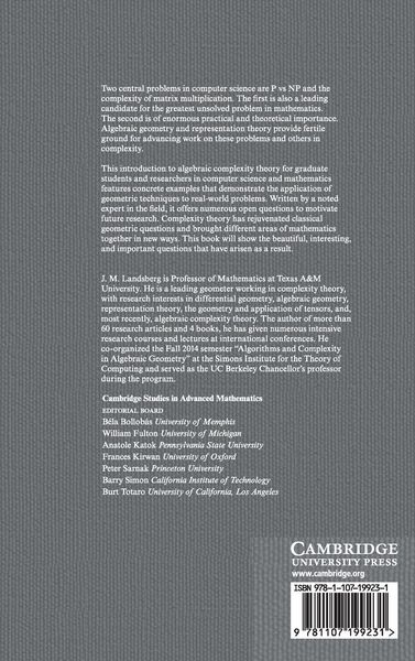 Produktbild: Geometry and Complexity Theory