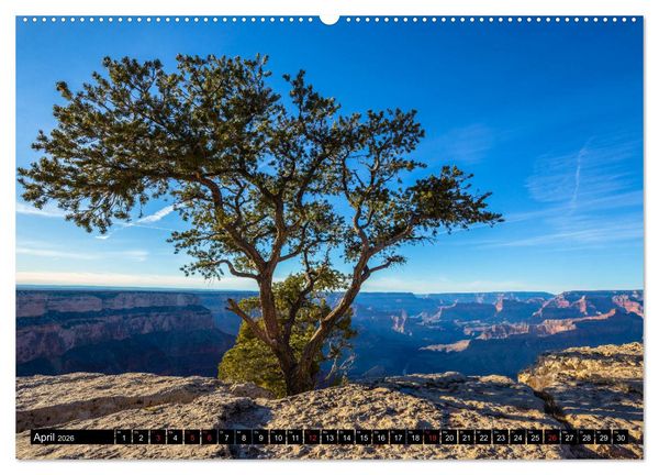 Produktbild: GRAND CANYON - Einblicke (Wandkalender 2026 DIN A2 quer), CALVENDO Monatskalender