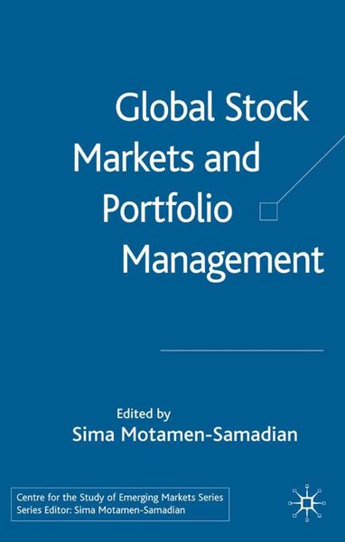 Produktbild: Global Stock Markets and Portfolio Management