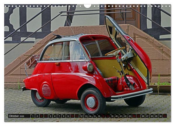 Produktbild: Historische Kleinwagen aus Deutschland (Wandkalender 2026 DIN A3 quer), CALVENDO Monatskalender