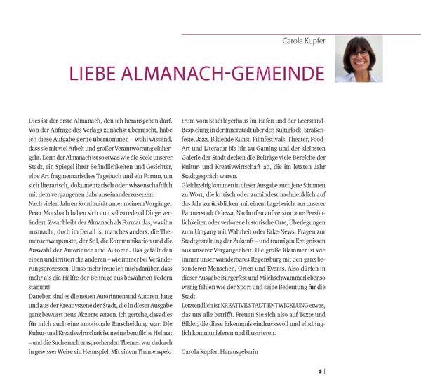 Produktbild: Regensburger Almanach 2023