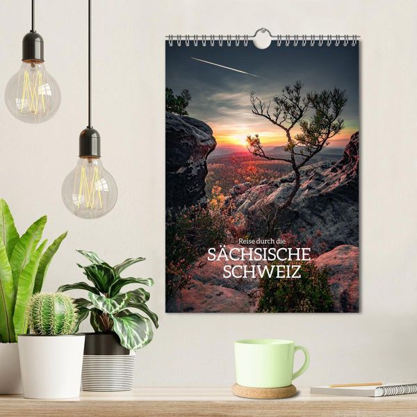 Produktbild: Reise durch die S&auml;chsische Schweiz (Wandkalender 2026 DIN A4 hoch), CALVENDO Monatskalender