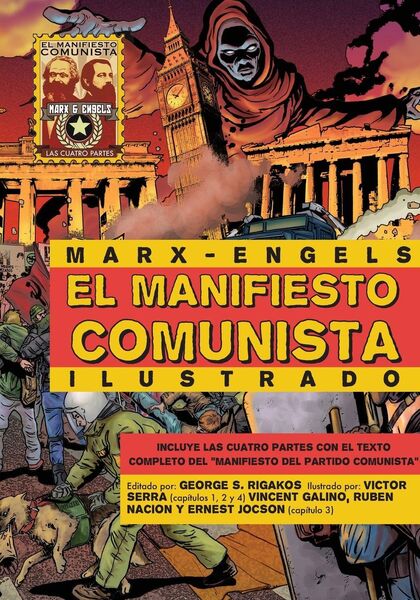 Produktbild: El manifiesto comunista ilustrado