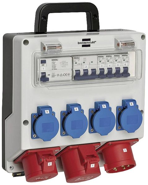 Brennenstuhl CEE Stromverteiler 1154890020 400V 32A
