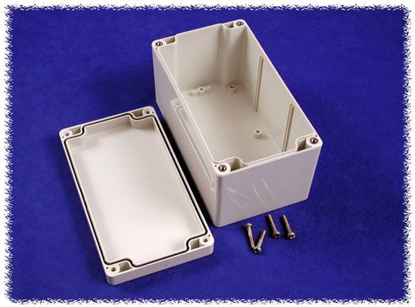 Produktbild: Hammond Electronics 1554K2GY Universal-Geh&auml;use 160 x 90 x 90 Polycarbonat Grau 1St.