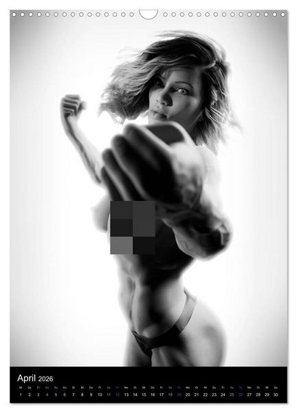 Produktbild: Kraft-Akt - Fitnessgirls in erotischen Abbildungen (Wandkalender 2026 DIN A3 hoch), CALVENDO Monatskalender