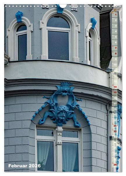 Produktbild: Fassadenk&uuml;nste (Wandkalender 2026 DIN A3 hoch), CALVENDO Monatskalender