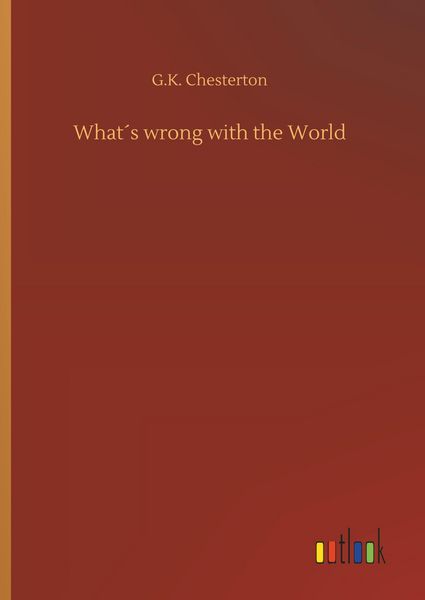 Produktbild: What&acute;s wrong with the World