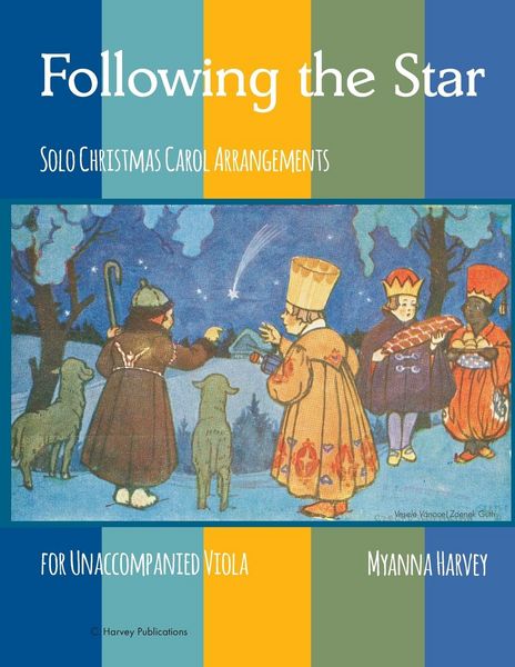 Produktbild: Following the Star, Solo Christmas Carol Arrangements for Unaccompanied Viola
