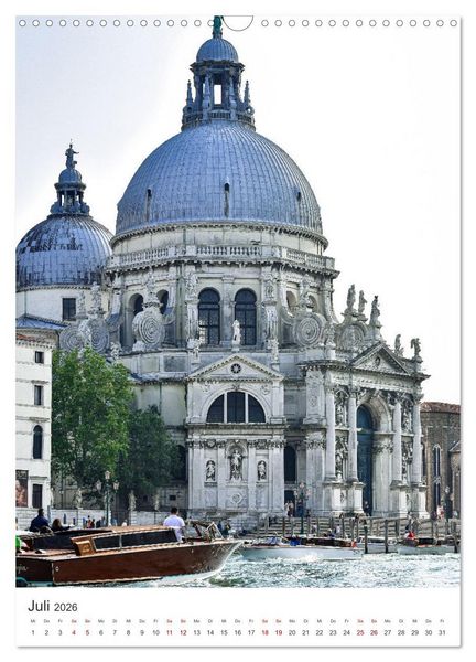 Produktbild: Venedig - Eine Stadt zum Verlieben. (Wandkalender 2026 DIN A3 hoch), CALVENDO Monatskalender