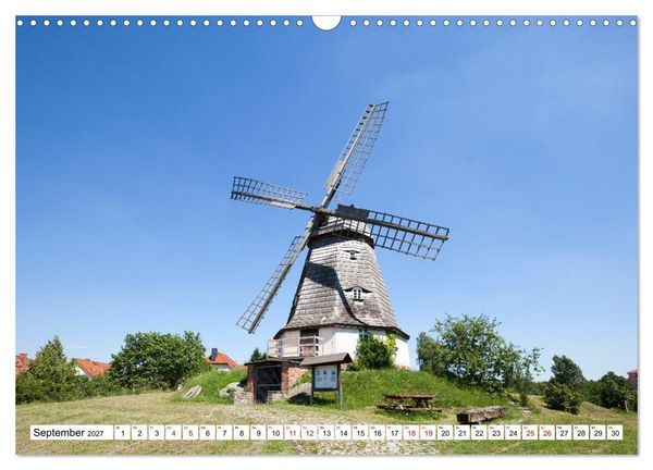 Produktbild: Elbetal Nord - Radland Deutschland (Wandkalender 2027 DIN A3 quer), CALVENDO Monatskalender
